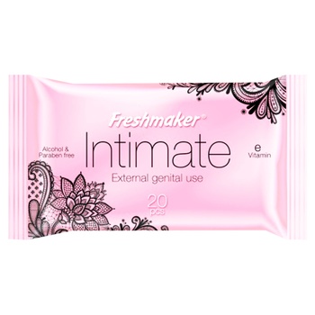 Șervețele Freshmaker Intimo umede 20buc - cumpărați, prețuri pentru BONUS - foto 2