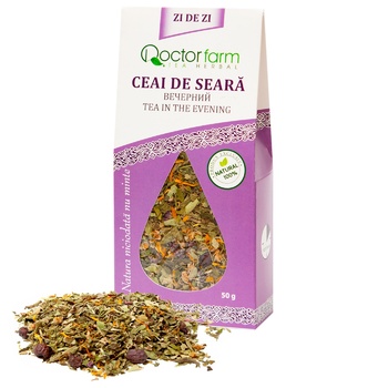 Ceai din plante Doctor Farm De Seara infuzie 50g - cumpărați, prețuri pentru BONUS - foto 1
