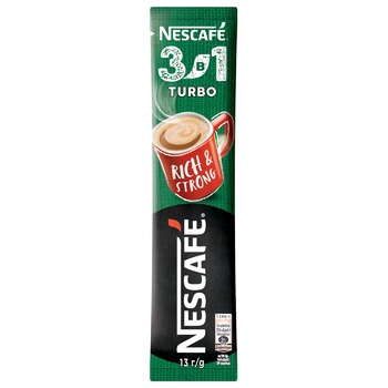 Cafea solubilă NESCAFE® Turbo 3in1 20x13g - cumpărați, prețuri pentru METRO - foto 1