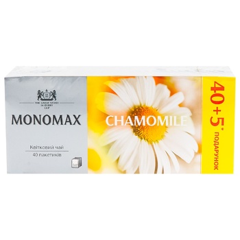 Ceai de flori Monomaх Chamomile in plicuri 1.5g*45buc - cumpărați, prețuri pentru METRO - foto 2