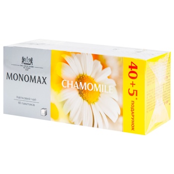 Ceai de flori Monomaх Chamomile in plicuri 1.5g*45buc - cumpărați, prețuri pentru METRO - foto 1