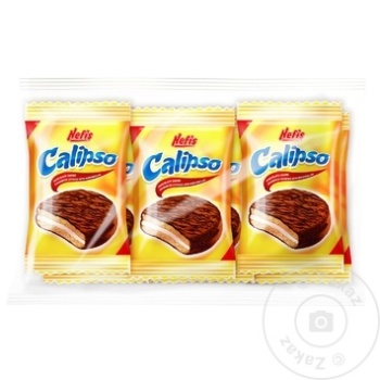 Печенье Nefis Calipso 6x20г - купить, цены на BONUS - фото 1