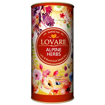 Чай Lovare Alpin Herbs листовой травяной 80г - купить, цены на BONUS - фото 1