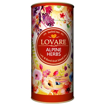 Чай Lovare Alpin Herbs листовой травяной 80г - купить, цены на METRO - фото 1