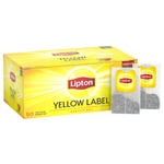 Чай Lipton Yellow Label черный в пакетиках 50x2г
