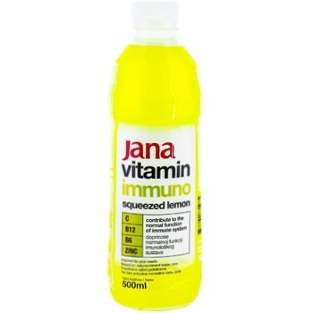 Минеральная негазированная вода Jana Vitamin лимон ПЭТ 0,5л - купить, цены на METRO - фото 1