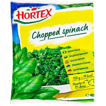 Шпинат Hortex 400г - купить, цены на BONUS - фото 1