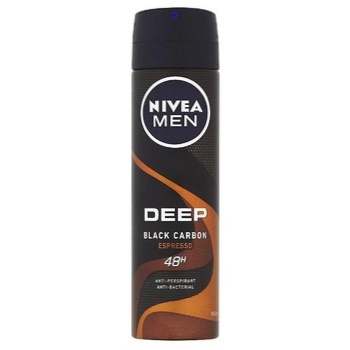 Deodorant spray Nivea Men Deep Black Carbon Espresso 150ml - cumpărați, prețuri pentru BONUS - foto 1