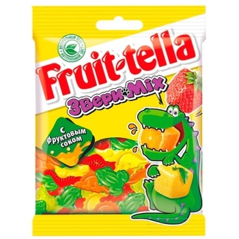 Желейные конфеты Fruittella микс 70г - купить, цены на METRO - фото 1