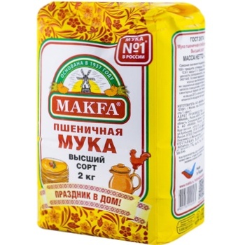 Мука пшеничная Макфа 2кг - купить, цены на BONUS - фото 1