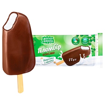 Inghetata Belaya Berioza Eskimo alb 77g - cumpărați, prețuri pentru BONUS - foto 1