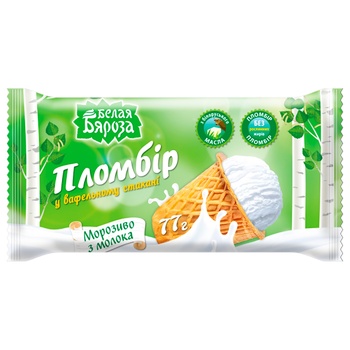 Мороженое Белая Береза пломбир 77г - купить, цены на BONUS - фото 2