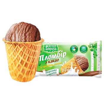 Inghetata Belaya Beroza ciocolata 77g - cumpărați, prețuri pentru BONUS - foto 1