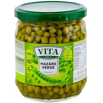 Mazare verde Vita 415g - cumpărați, prețuri pentru BONUS - foto 1