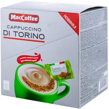 Напиток кофейный MacCoffee di Torino Корица 25г*10шт - купить, цены на BONUS - фото 1