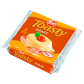 Cырный продукт плавленый Zott Toasty Toast 150г - купить, цены на BONUS - фото 1