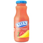 Nectar Vita Mini Banane și căpșune 250ml