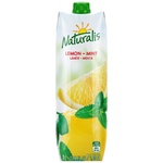Bautură Naturalis Lamâie și menta 1l