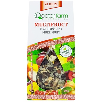 Ceai din plante Doctor Farm cu fructe infuzie 70g - cumpărați, prețuri pentru METRO - foto 3