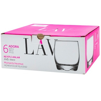 Pahar LAV pentru whisky 6buc 290ml - cumpărați, prețuri pentru METRO - foto 2