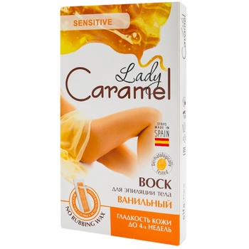 Восковые полоски для тела Caramel Ваниль 16шт - купить, цены на BONUS - фото 1