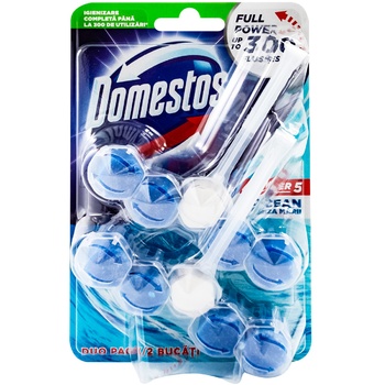 Odorizant WC Domestos Ocean 55g 2buc - cumpărați, prețuri pentru BONUS - foto 1