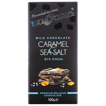Шоколад черный Bucuria Карамель и соль 100г - купить, цены на BONUS - фото 1