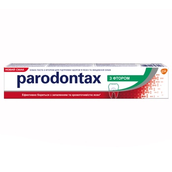 Зубная паста Paradontax Fluoride 75мл - купить, цены на BONUS - фото 1