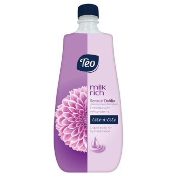 Sapun lichid lichid Teo Milk rezerva 800ml - cumpărați, prețuri pentru BONUS - foto 1