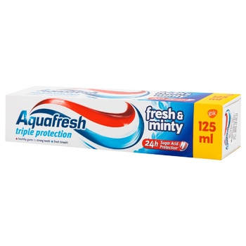Зубная паста Aquafresh Fresh Minty 125мл - купить, цены на BONUS - фото 3