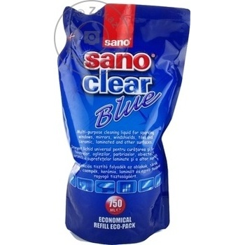 Detergent pentru geam Sano rezerva 750ml - cumpărați, prețuri pentru BONUS - foto 1