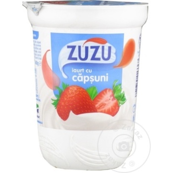 Iaurt Zuzu cu capsuni 400g - cumpărați, prețuri pentru BONUS - foto 1