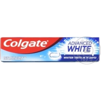 Зубная паста Colgate ADV Whitening 50мл - купить, цены на BONUS - фото 1